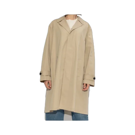 Curved Hem Coat
