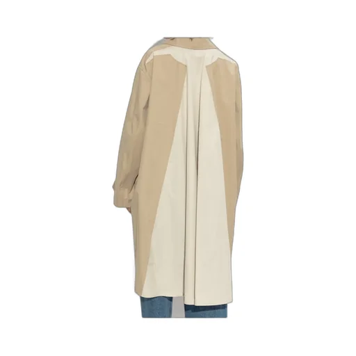 Curved Hem Coat