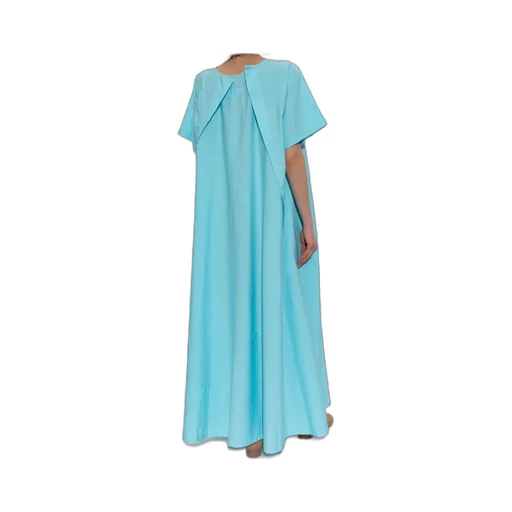 Short Sleeved Long Dress