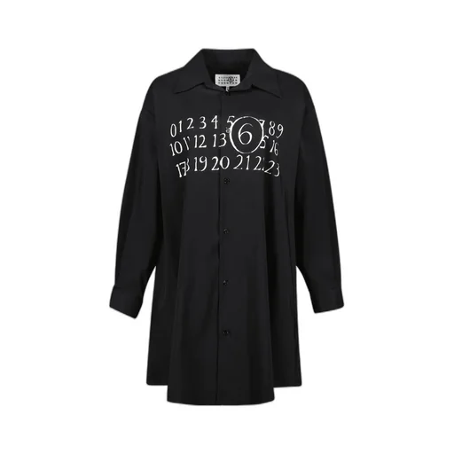 Numeric Signature Midi Shirt Dress
