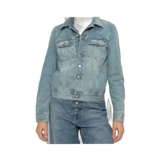 Cut-Out Denim Jacket