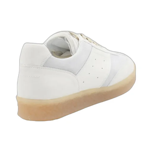 Panelled Lace-Up Sneakers