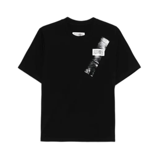 Logo Patch Crewneck T-Shirt
