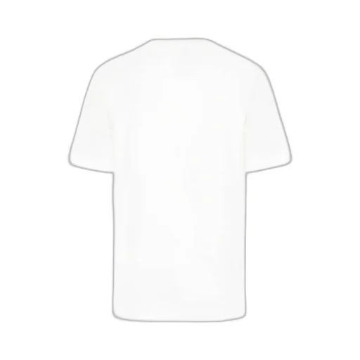 Numbers-Printed Crewneck T-Shirt