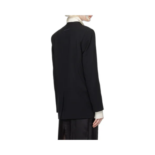 Shoulder Pads Collarless Blazer