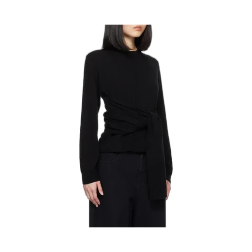 Wrap-Around Crewneck Jumper