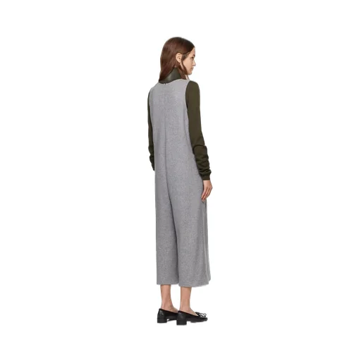 Round Neck Spliced Jumpsuit