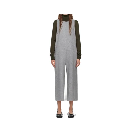 Round Neck Spliced Jumpsuit