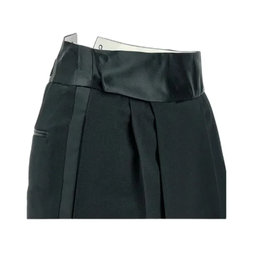 Pleat-Detailing Maxi Skirt