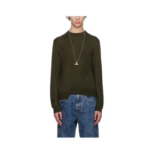 Panelled Asymmetric Hem Jumper