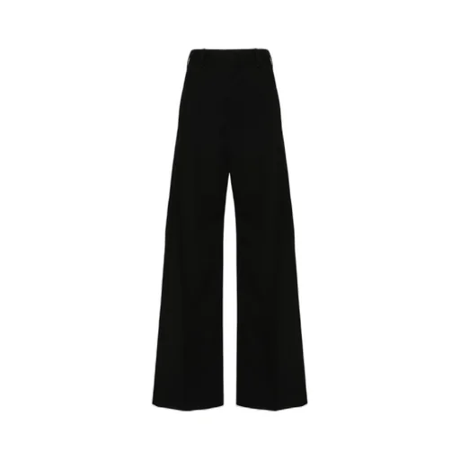 Single-Stitch Straight Trousers