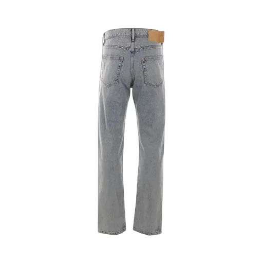 Distressed Tapered Leg Jeans