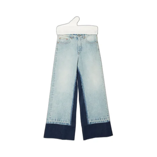 Layered Panelled Jeans