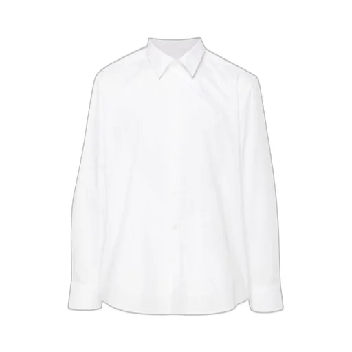 Long-Sleeved Button-Up Shirt