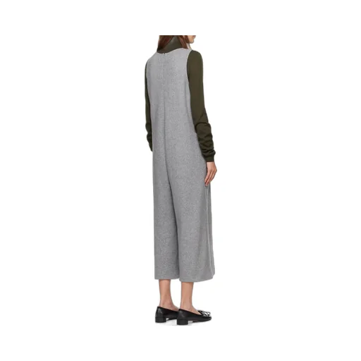 Round Neck Spliced Jumpsuit