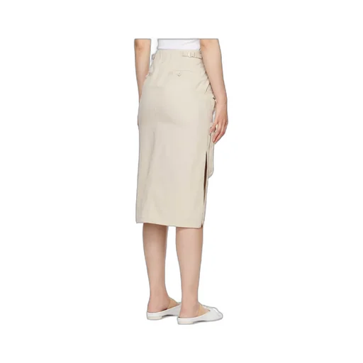 Single Stitch-Logo Midi Cargo Skirt