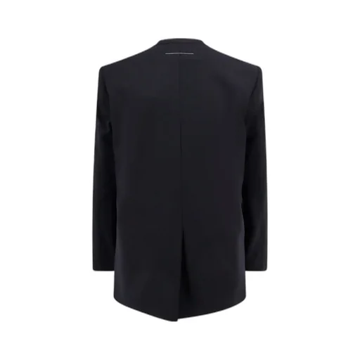 Shoulder Pads Collarless Blazer