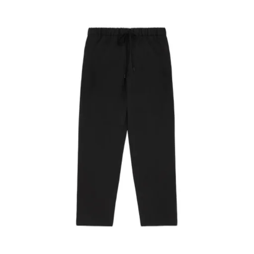 Mid-Rise Drawstring Trousers