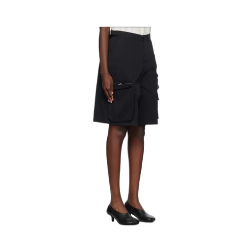 Pocket Detailed Mid-Rise Shorts