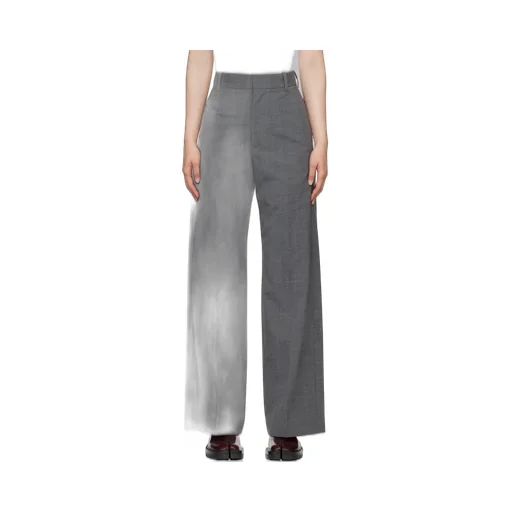High-Waisted Tailored Trousers