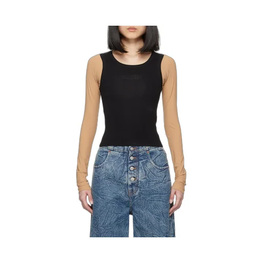 Two-Toned Numbers-Motif Layered Top