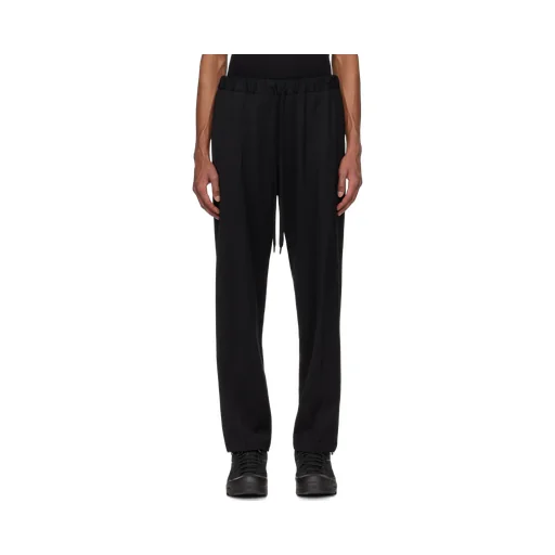Mid-Rise Drawstring Trousers