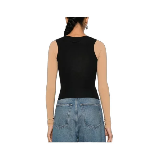 Two-Toned Numbers-Motif Layered Top