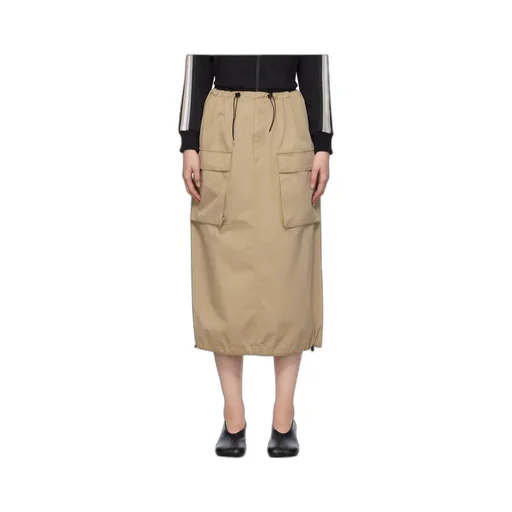 Single Stitch-Logo Midi Skirt