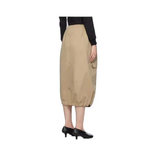 Single Stitch-Logo Midi Skirt