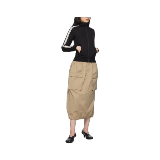 Single Stitch-Logo Midi Skirt