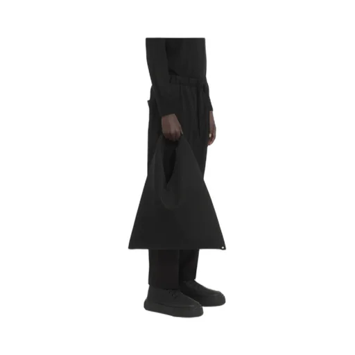 Mid-Rise Drawstring Trousers