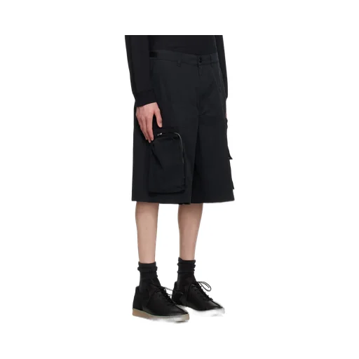Pocket Detailed Mid-Rise Shorts