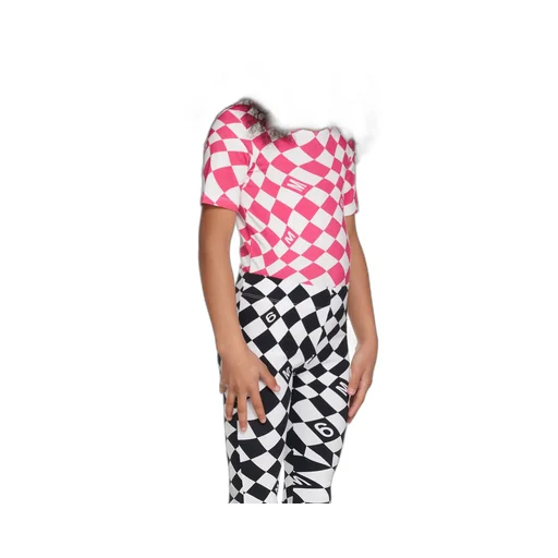 Plaid Logo Jumpsuit