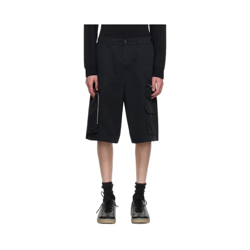 Pocket Detailed Mid-Rise Shorts