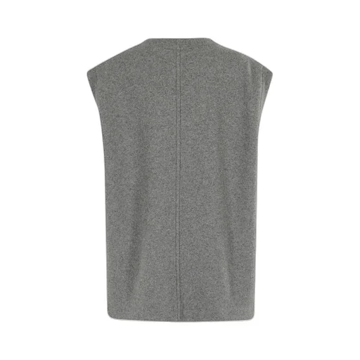 V-Neck Felted Vest