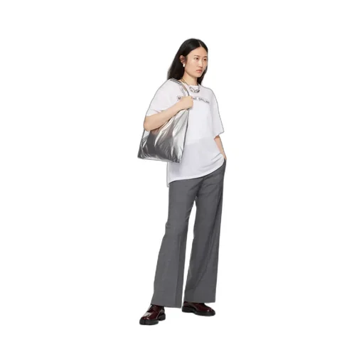 High-Waisted Tailored Trousers