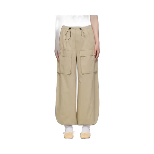 Drawstring Cargo Trousers