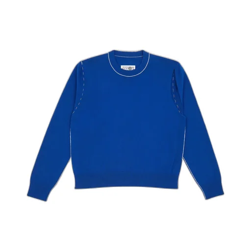 Crew-Neck Cut-Out Jumper