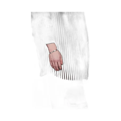 Numeric Engraved Cuff Bracelet