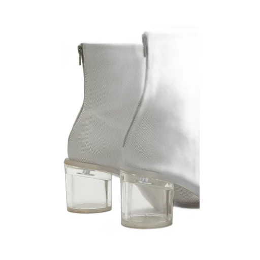 Anatomic Transparent Heeled Ankle Boots