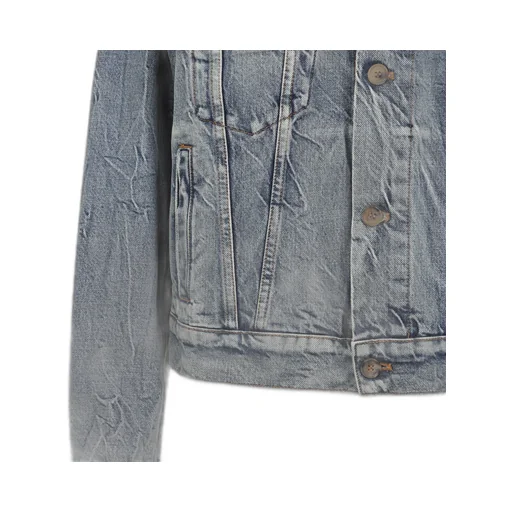 Denim Blouson Jacket