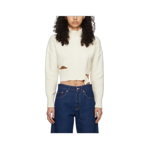 High-Neck Cut-Out Jumper