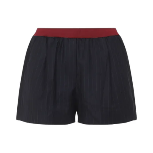 Pinstripe Shorts