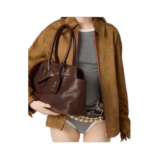 Suede Blouson Jacket