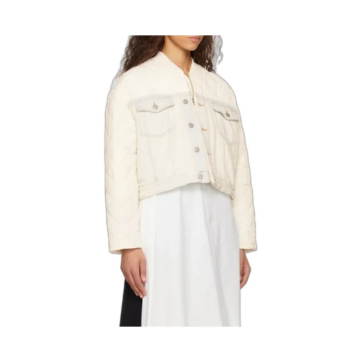 Quilted Denim Jacket
