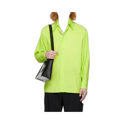Numeric Embroidered Poplin Shirt