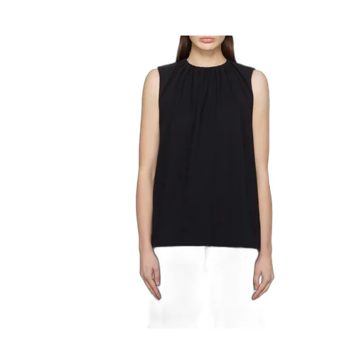 Ruched Sleeveless Top