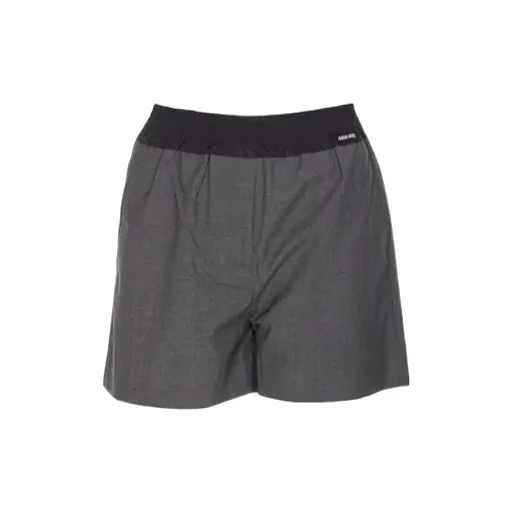 Wool-Blend Elastic-Waist Shorts