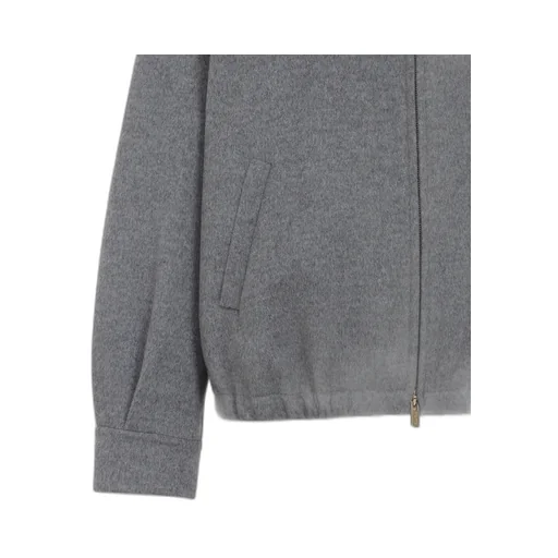 Double Cashmere Blouson Jacket