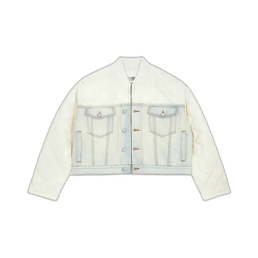 Quilted Denim Jacket
